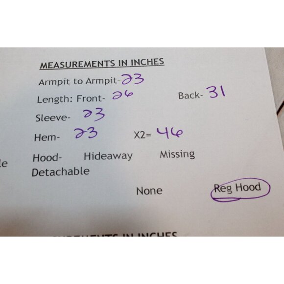 LL Bean Wildcat Waterproof Insulated Ski Jacket Orange Navy Size Medium - Picture 12 of 12